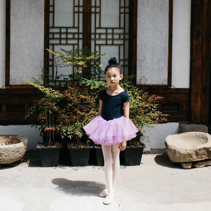 女童藏青色芭蕾舞连体衣