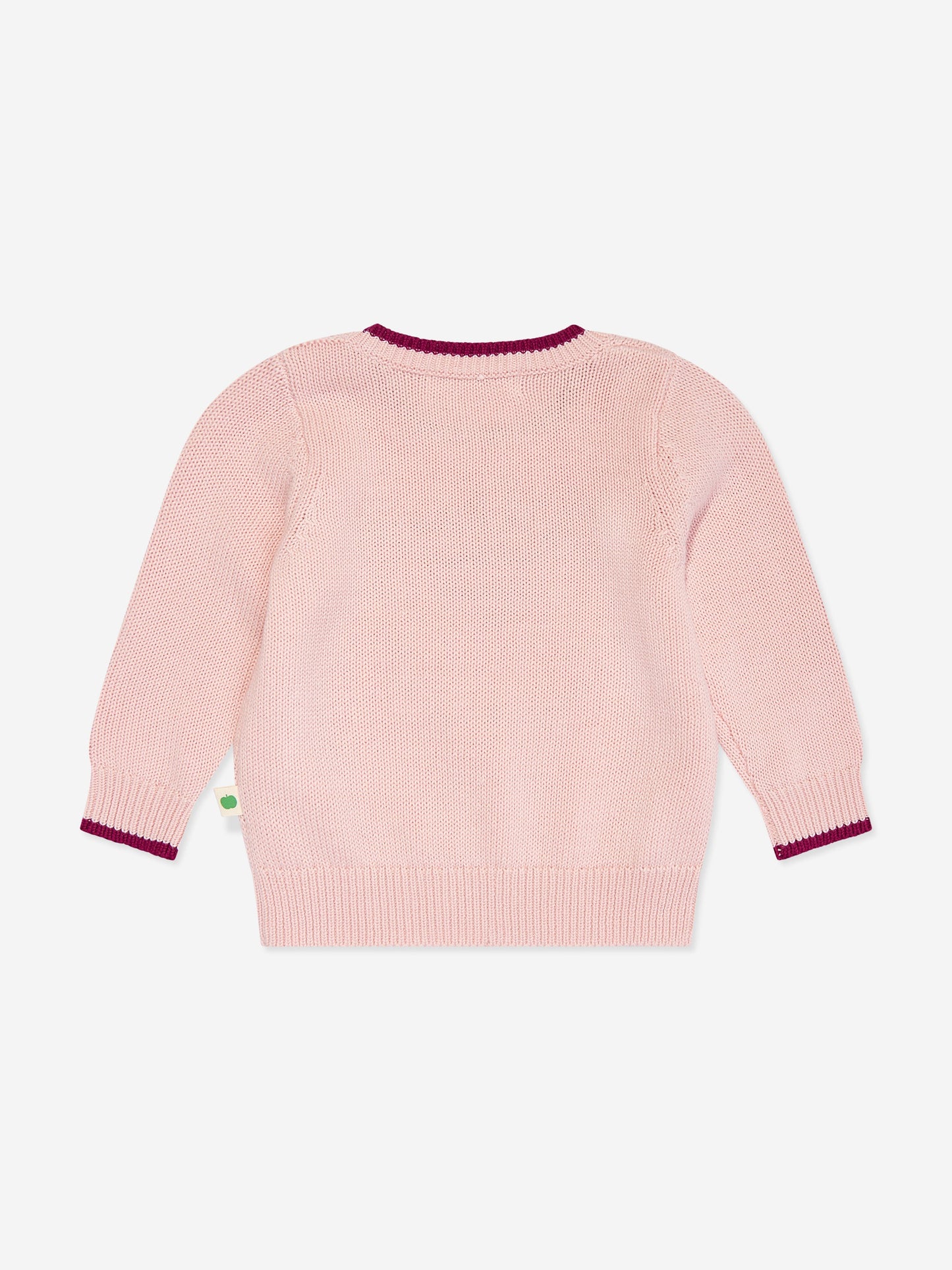 女孩 Blackberry 针织套衫（粉色）