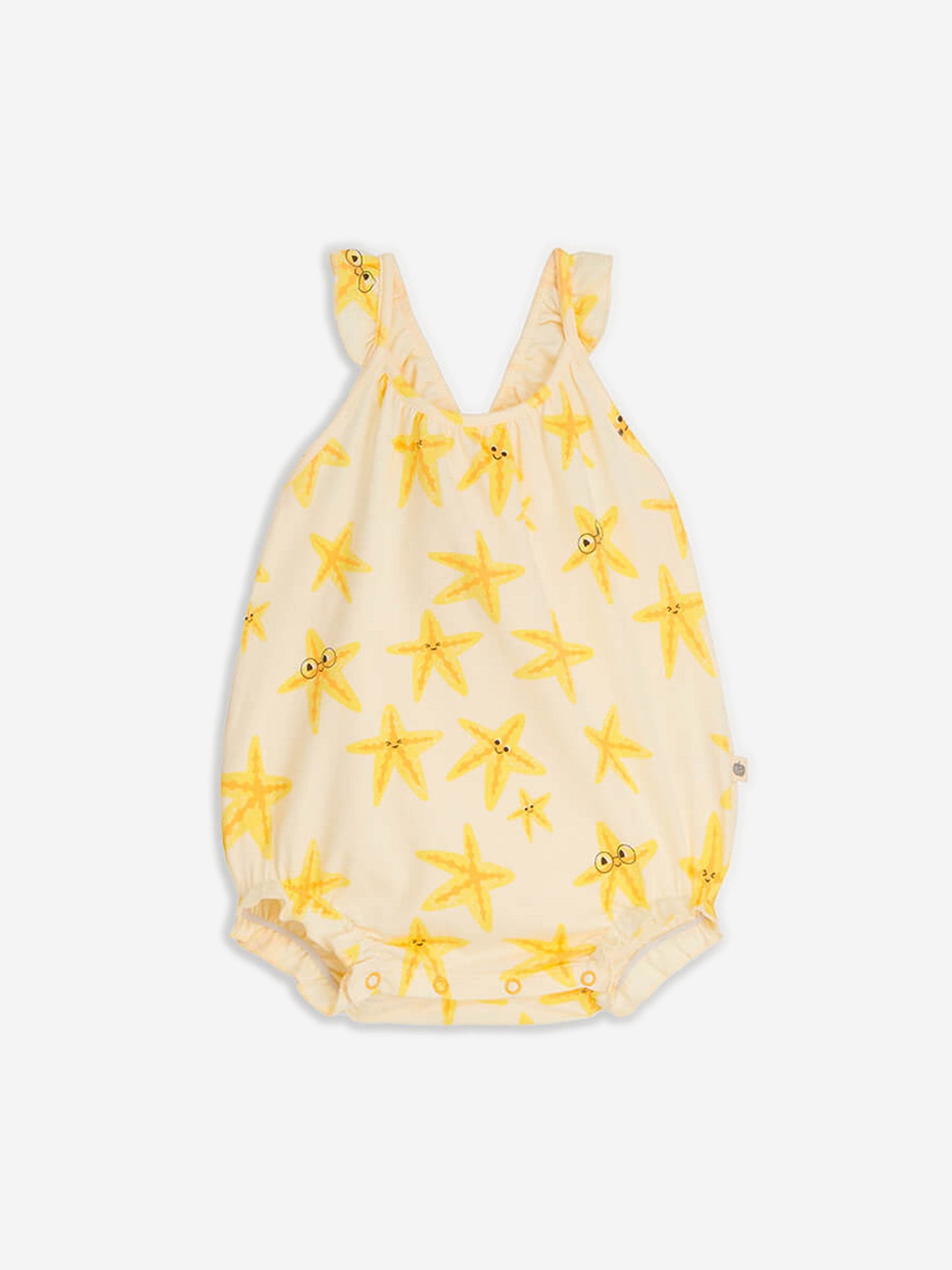 Bonnie Mob 女婴 Clarion Starfish 泡泡连体衣（象牙色）