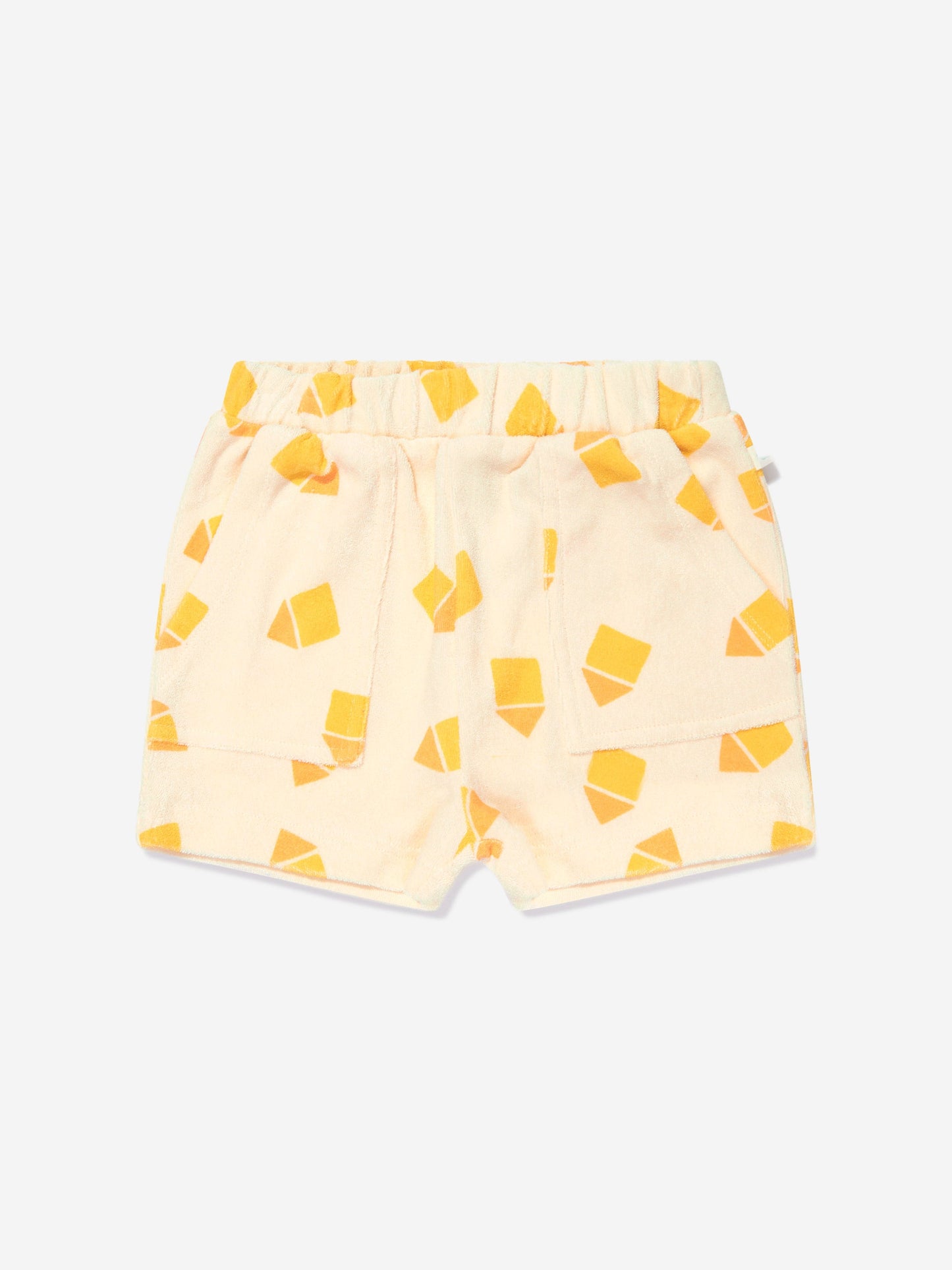 Bonnie Mob Baby Shell 和 Shoreline Beach Hut 短裤套装（黄色）