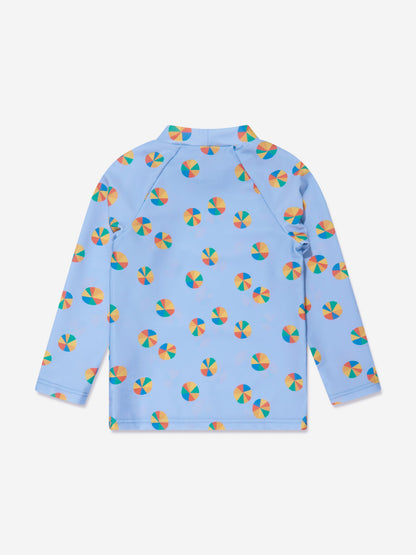 Bonnie Mob 女童 Beach Ball UV 防晒上衣（蓝色）