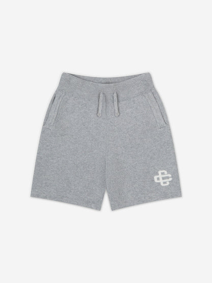 The Couture Club 儿童针织徽章短裤（灰色）