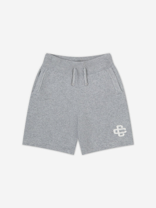 The Couture Club 儿童针织徽章短裤（灰色）