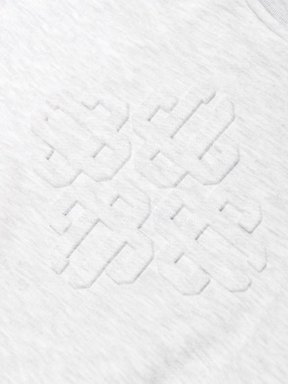 The Couture Club Kids Embossed Emblem Sweatshirt in Grey
