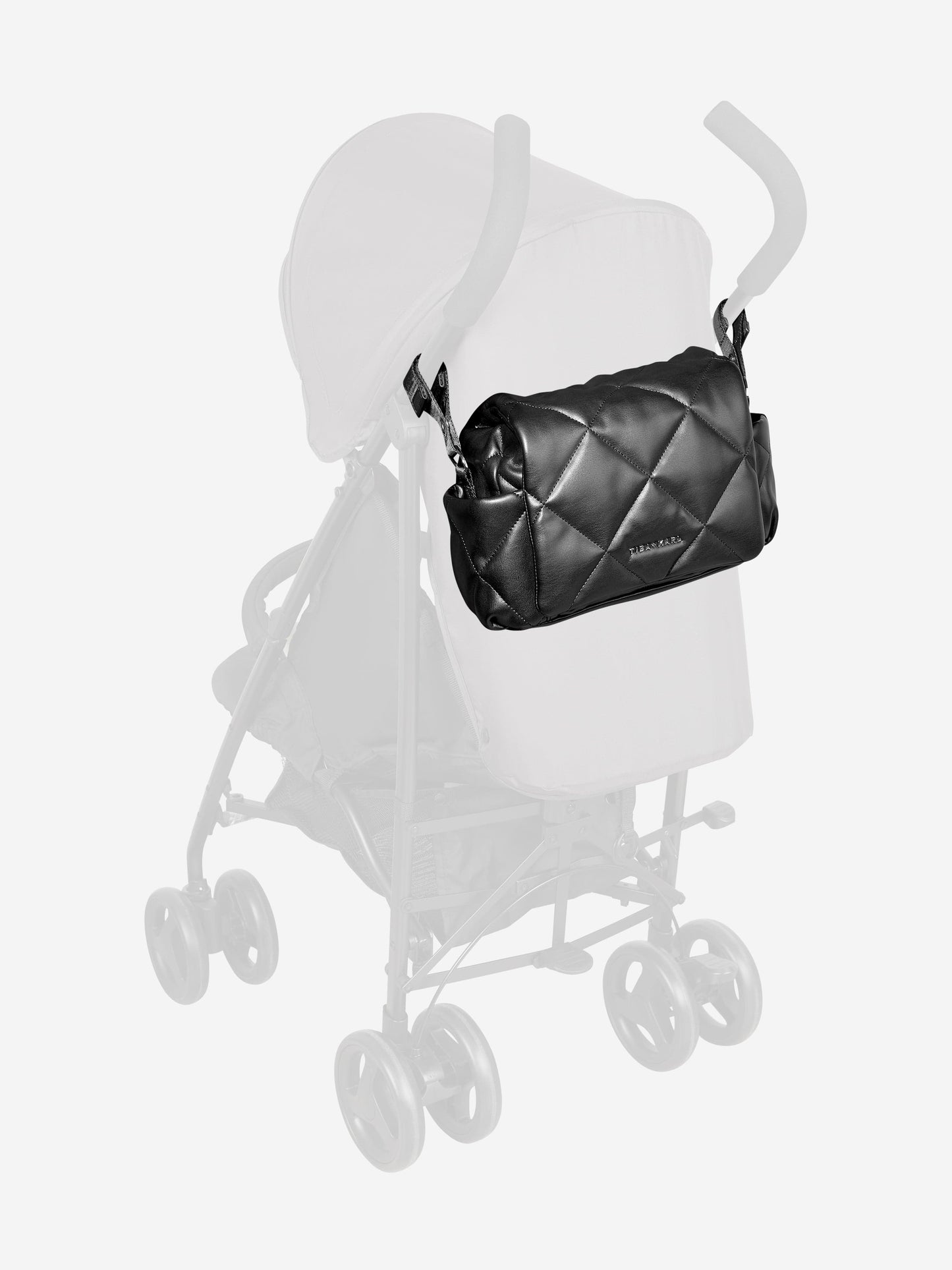 Tiba + Marl Baby Nova 紧凑型绗缝尿布包 黑色（33 厘米）