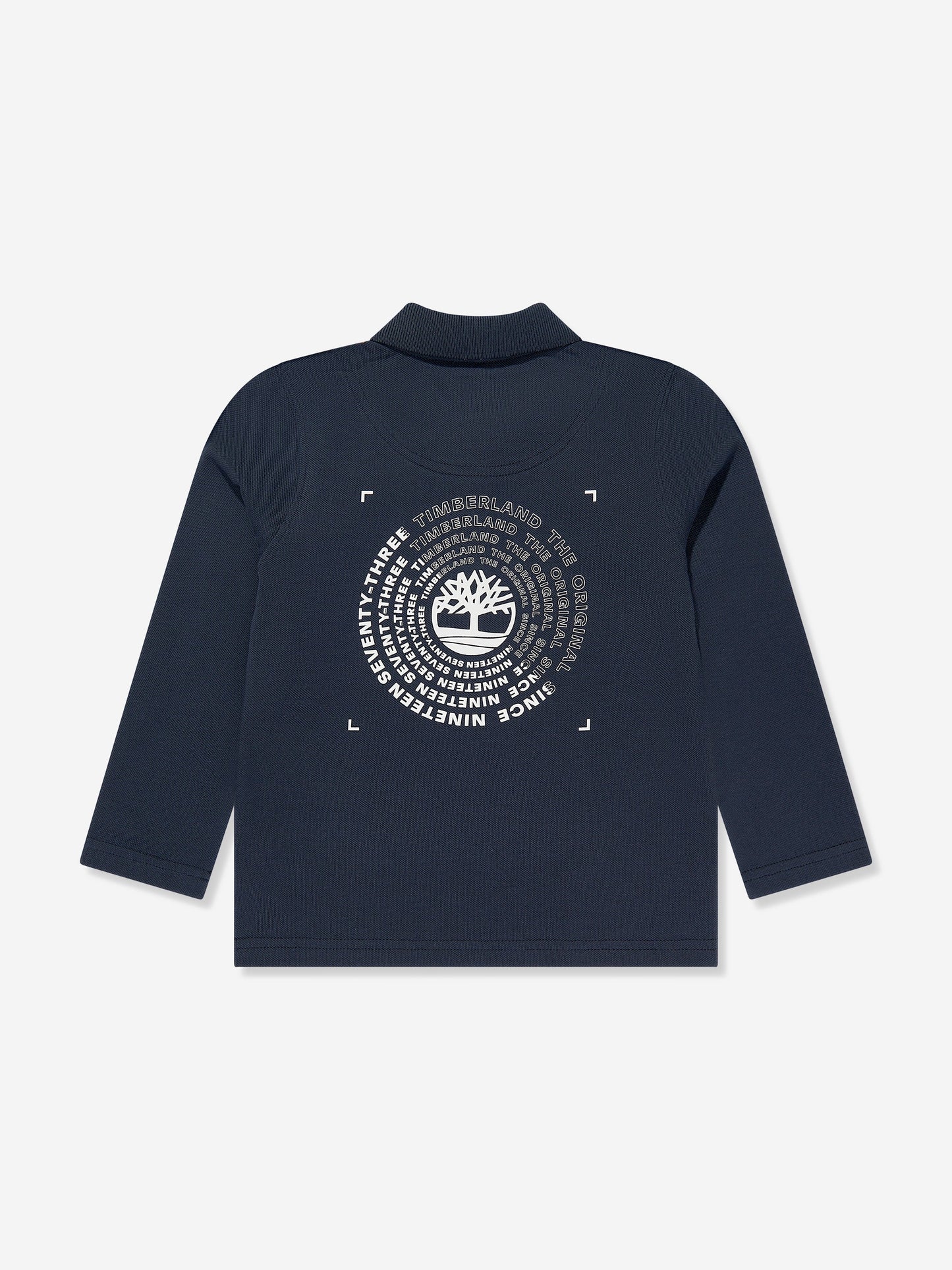 Timberland 男童长袖 Polo 衫（海军蓝）