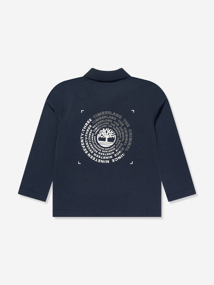 Timberland 男童长袖 Polo 衫（海军蓝）