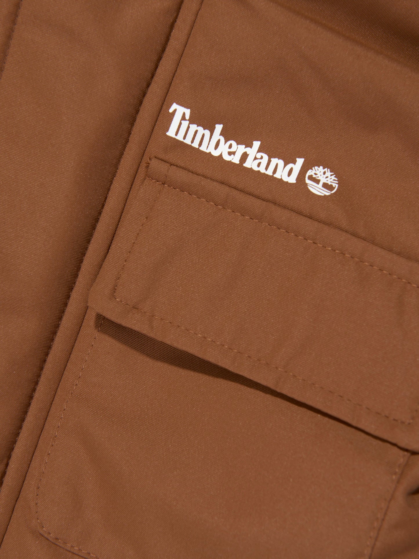 Timberland 男童连帽派克大衣（棕色）