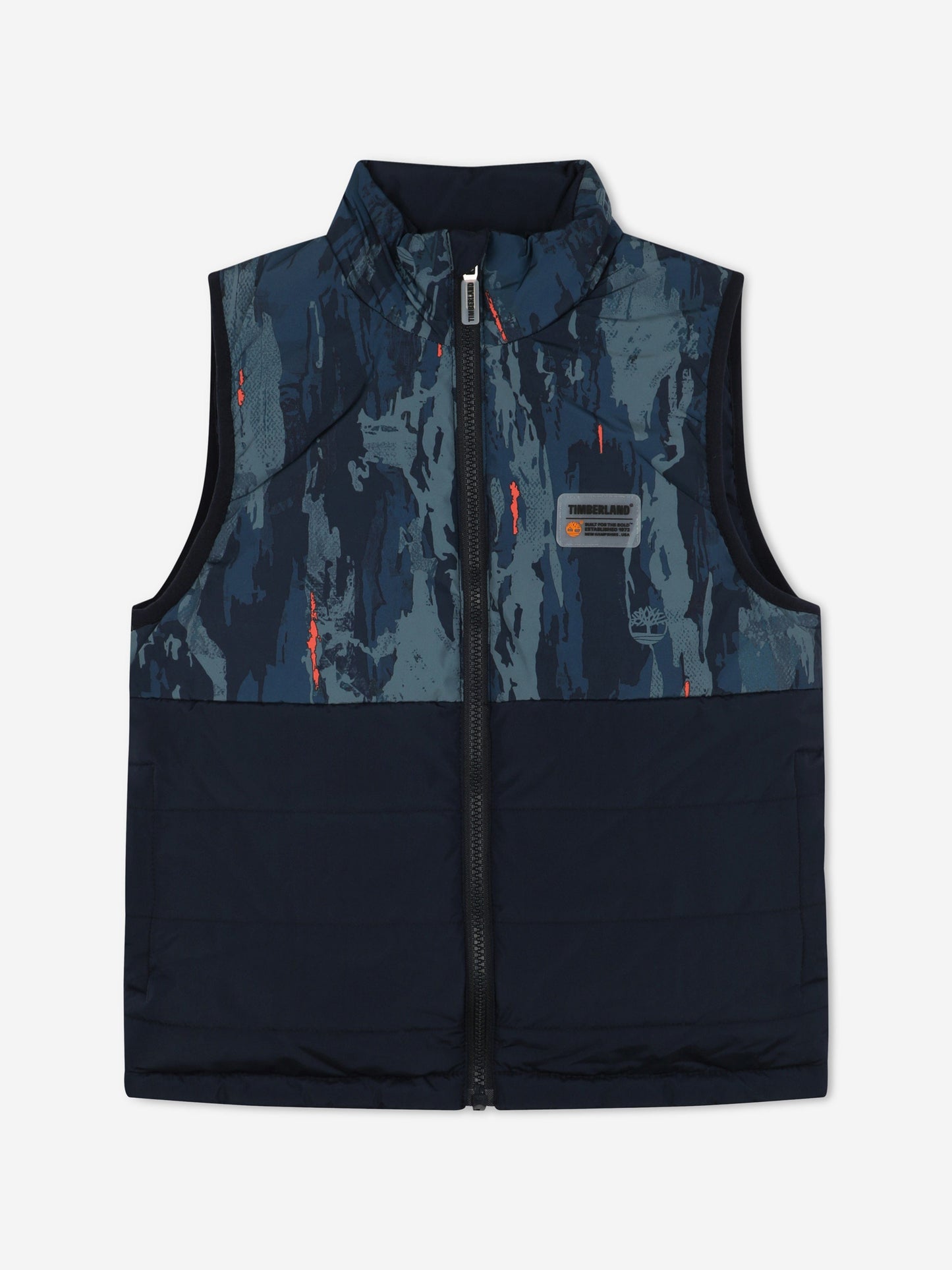 Timberland 男童双面加垫马甲（海军蓝）