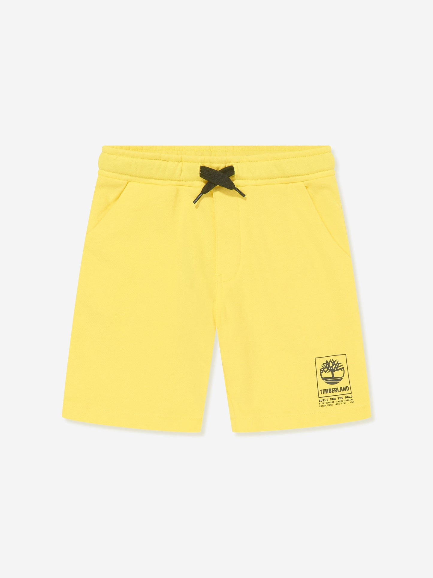 Timberland 男童黄色徽标百慕大短裤