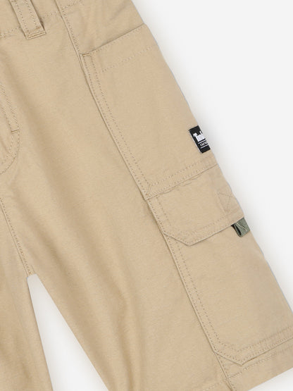 Timberland 男童工装短裤（米色）