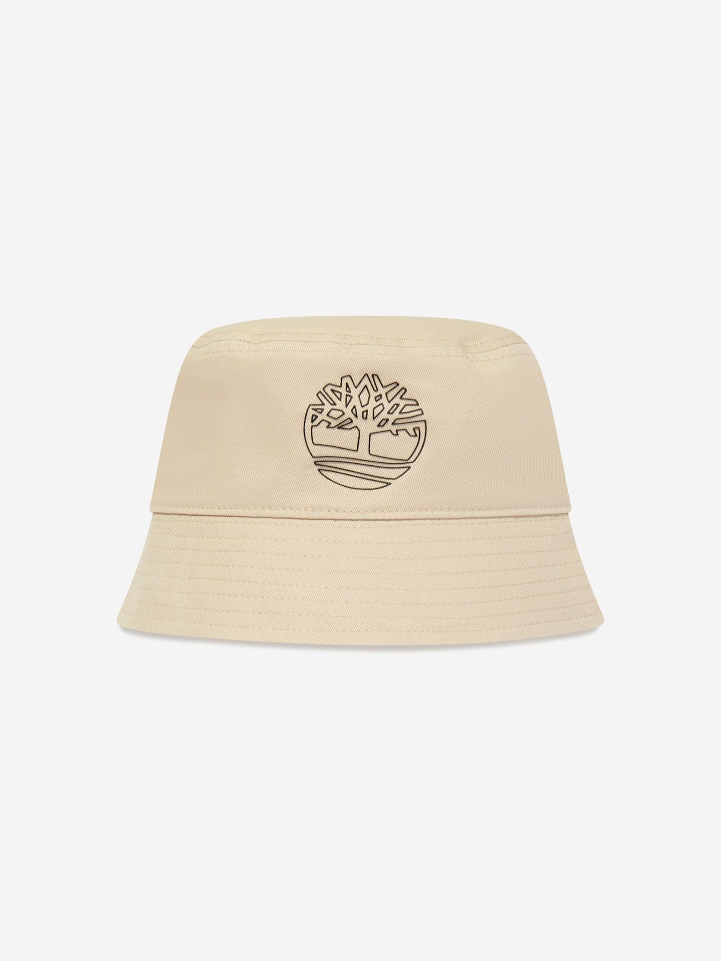 Timberland 男童米色徽标渔夫帽