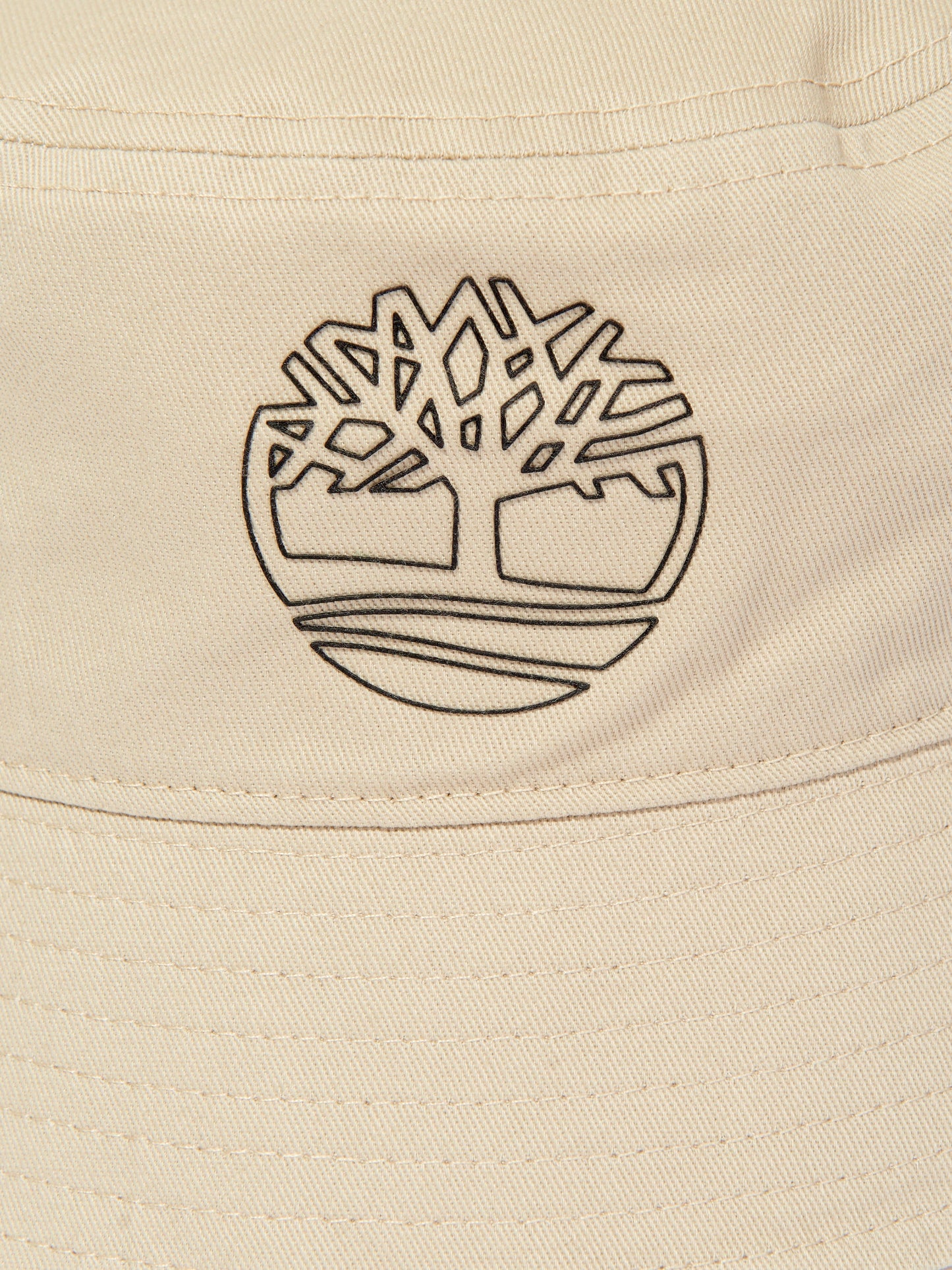 Timberland 男童米色徽标渔夫帽