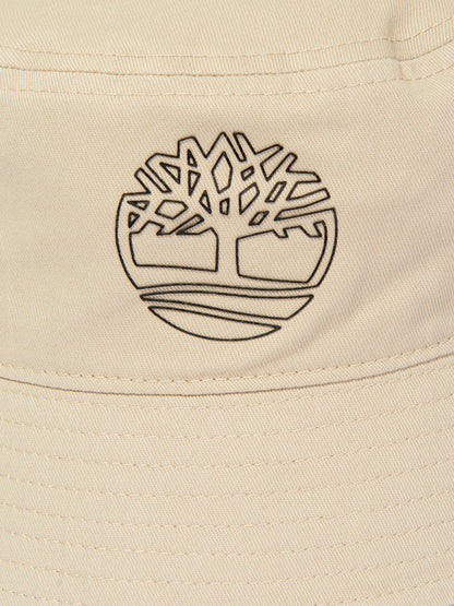 Timberland 男童米色徽标渔夫帽