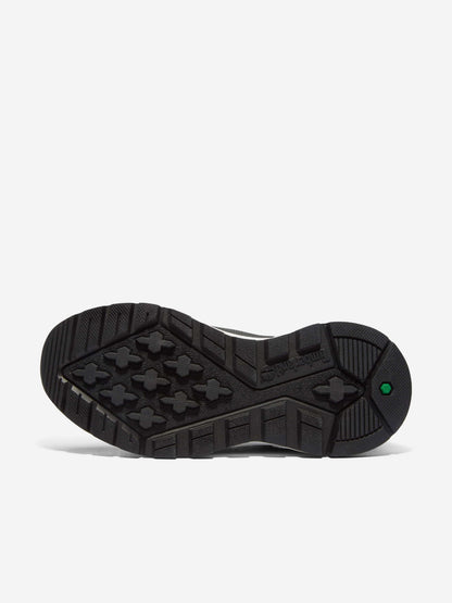 Timberland 男童低帮系带运动鞋（黑色）