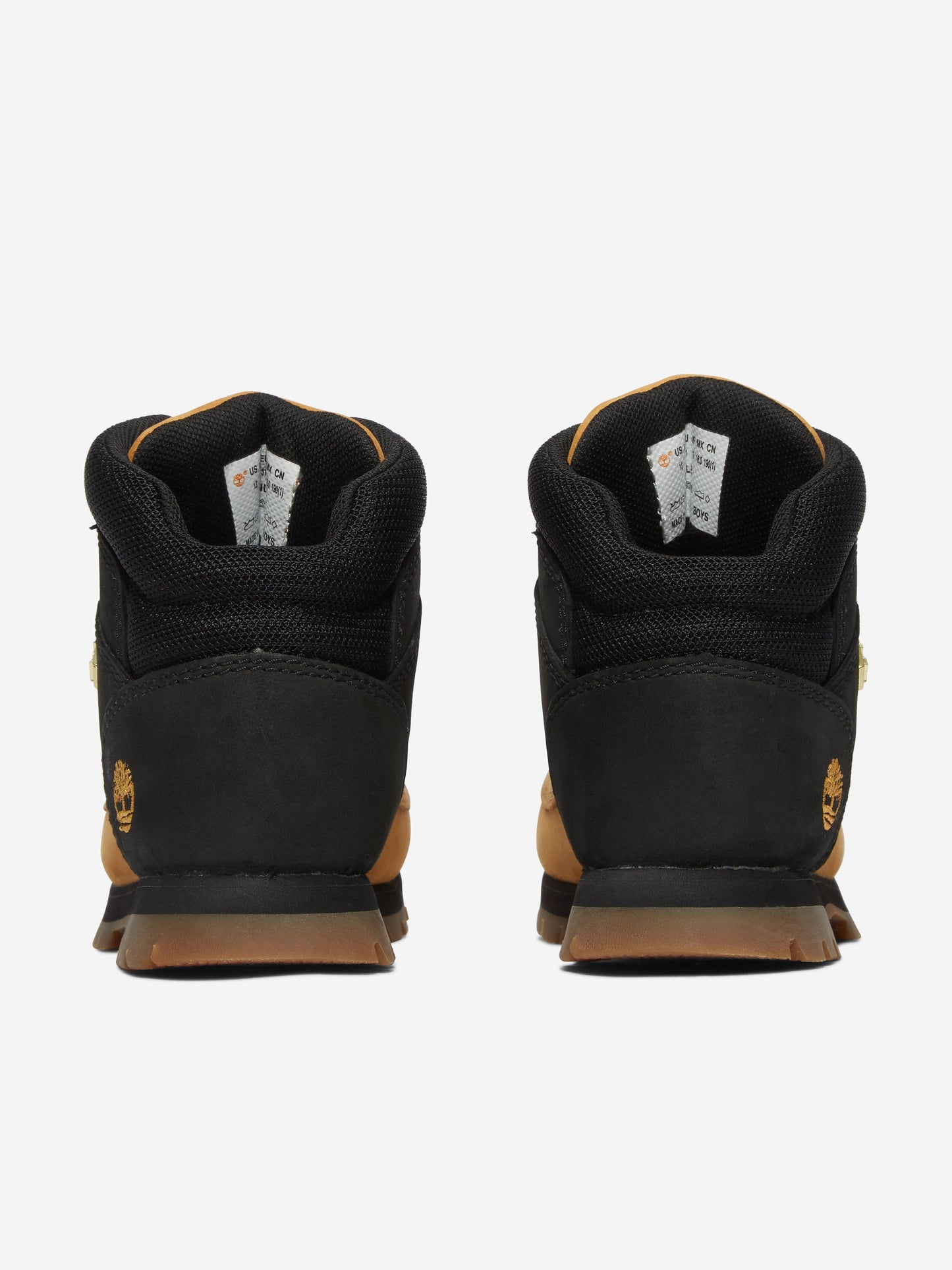 Timberland 男童中帮系带靴（米色）