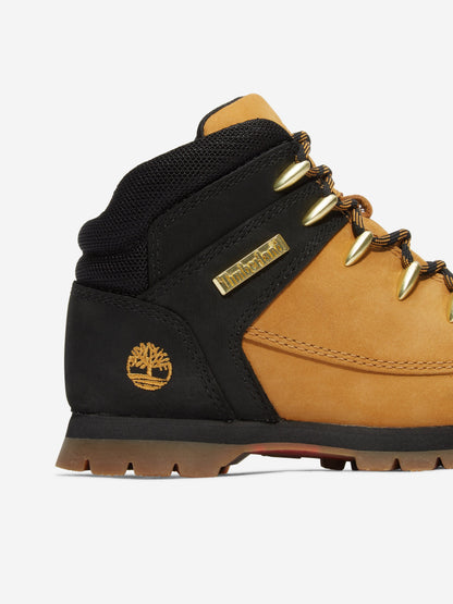 Timberland 男童中帮系带靴（米色）