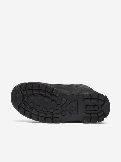 Timberland 男童中帮系带靴（黑色）