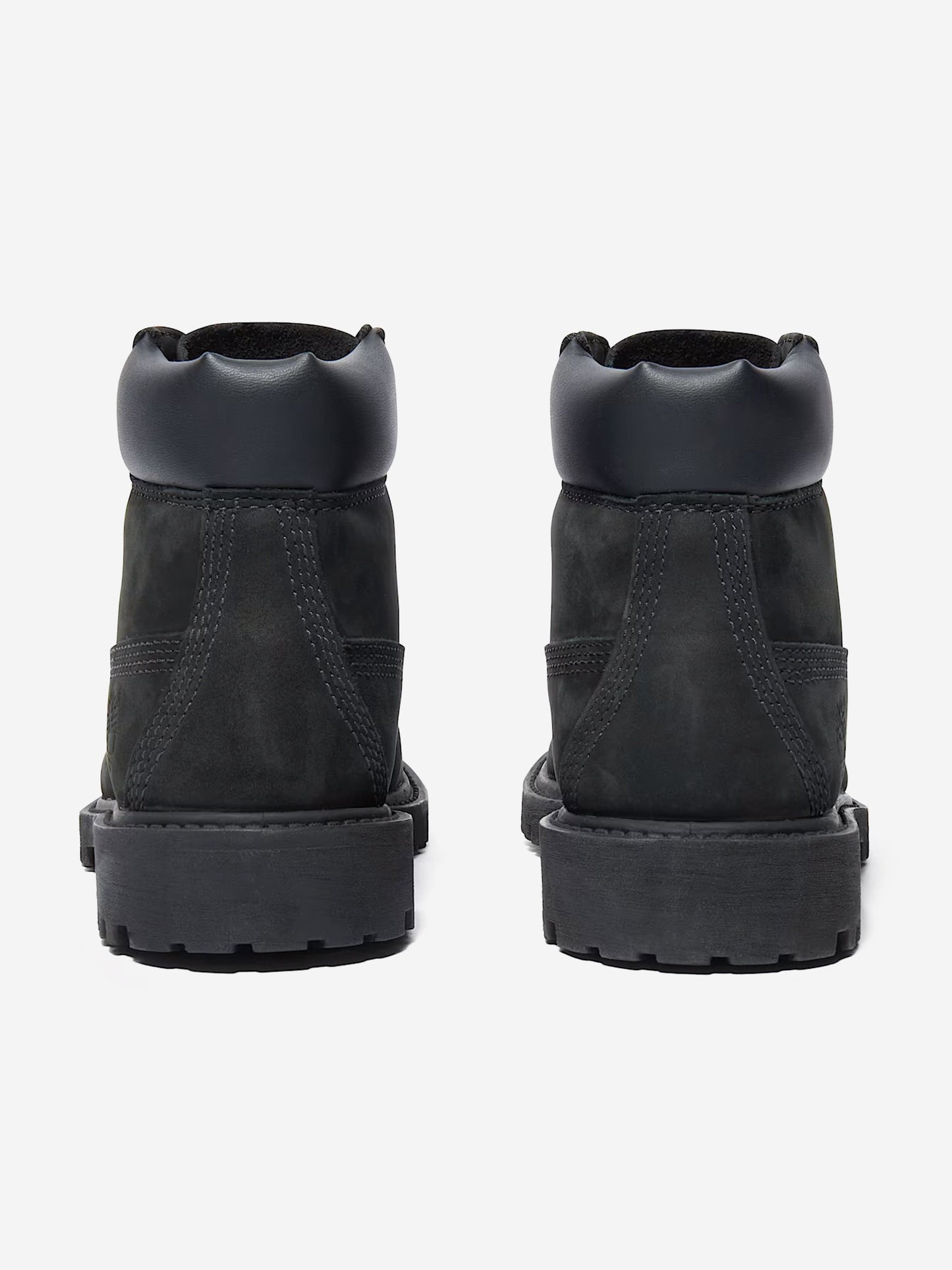 Kids Premium 6 Inch Lace Up Waterproof Boots in Black