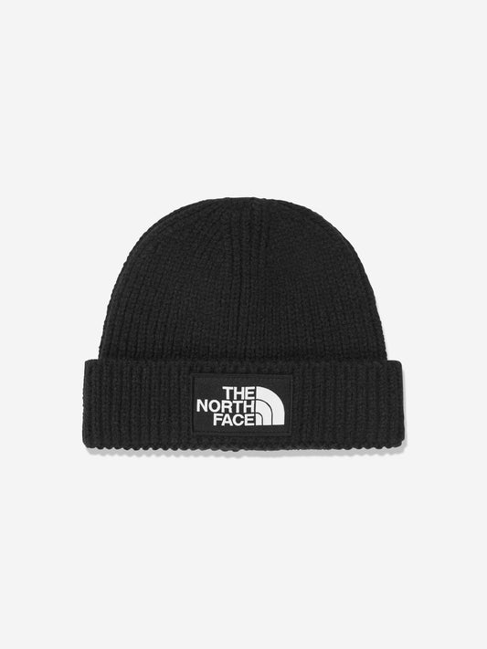 The North Face 婴儿盒形徽标无檐小便帽（黑色）