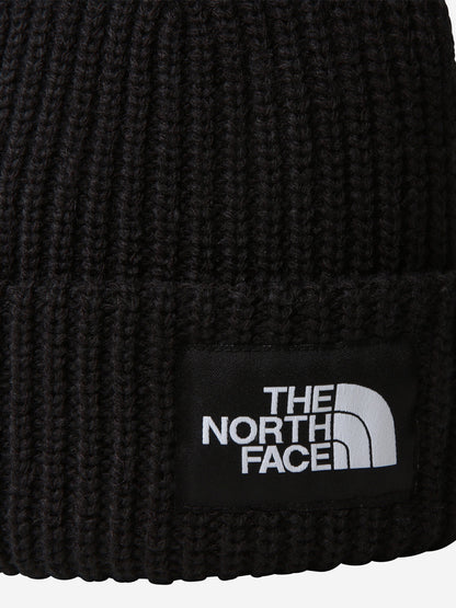 The North Face 儿童 Salty Lined 毛线帽（黑色）