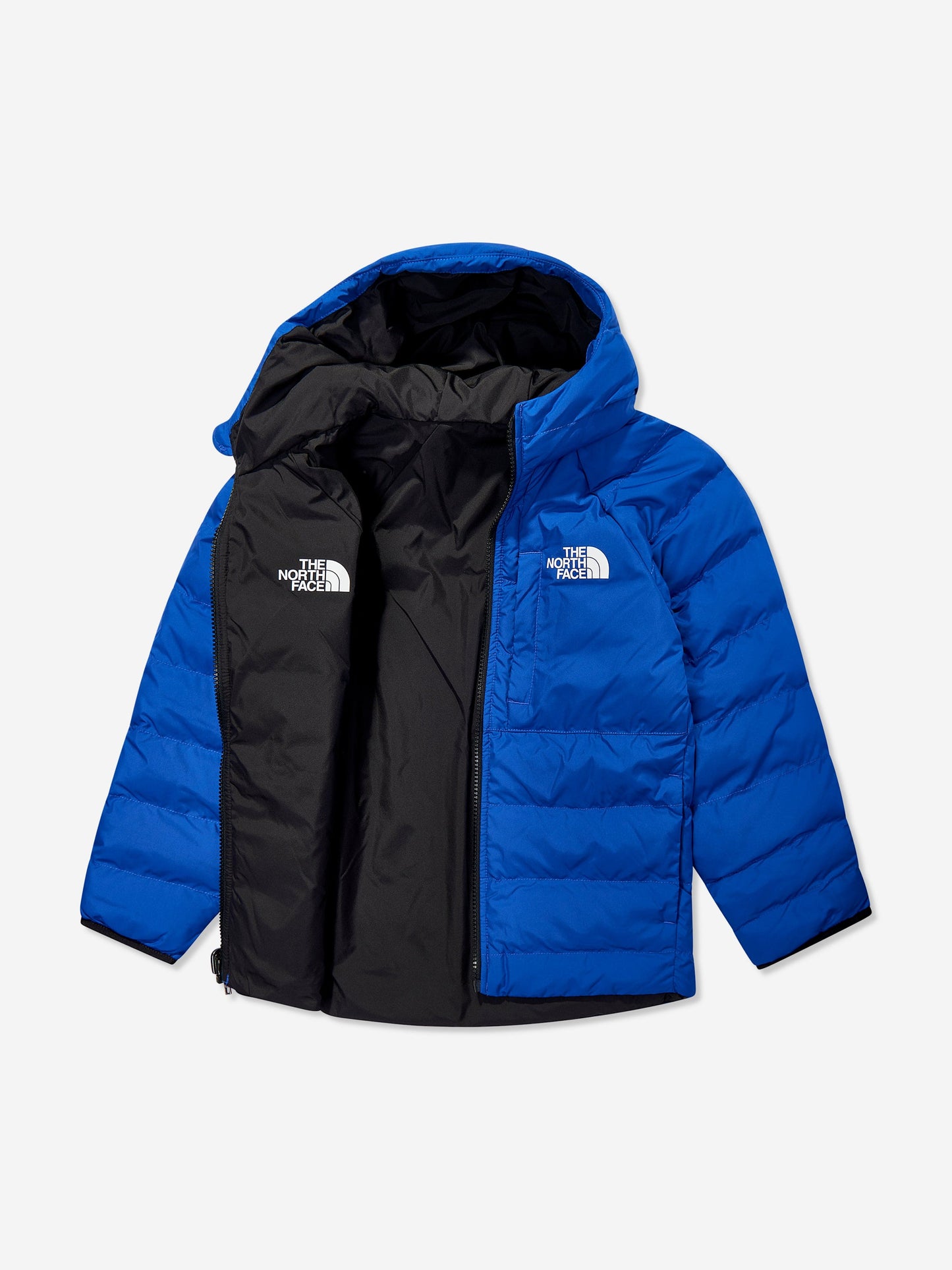 The North Face 男童双面 Perrito 连帽夹克（蓝色）