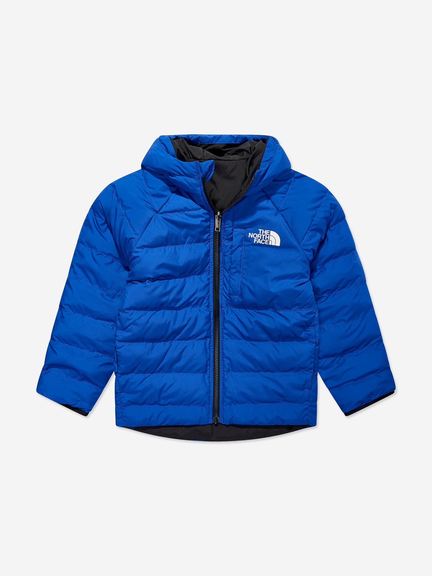 The North Face 男童双面 Perrito 连帽夹克（蓝色）