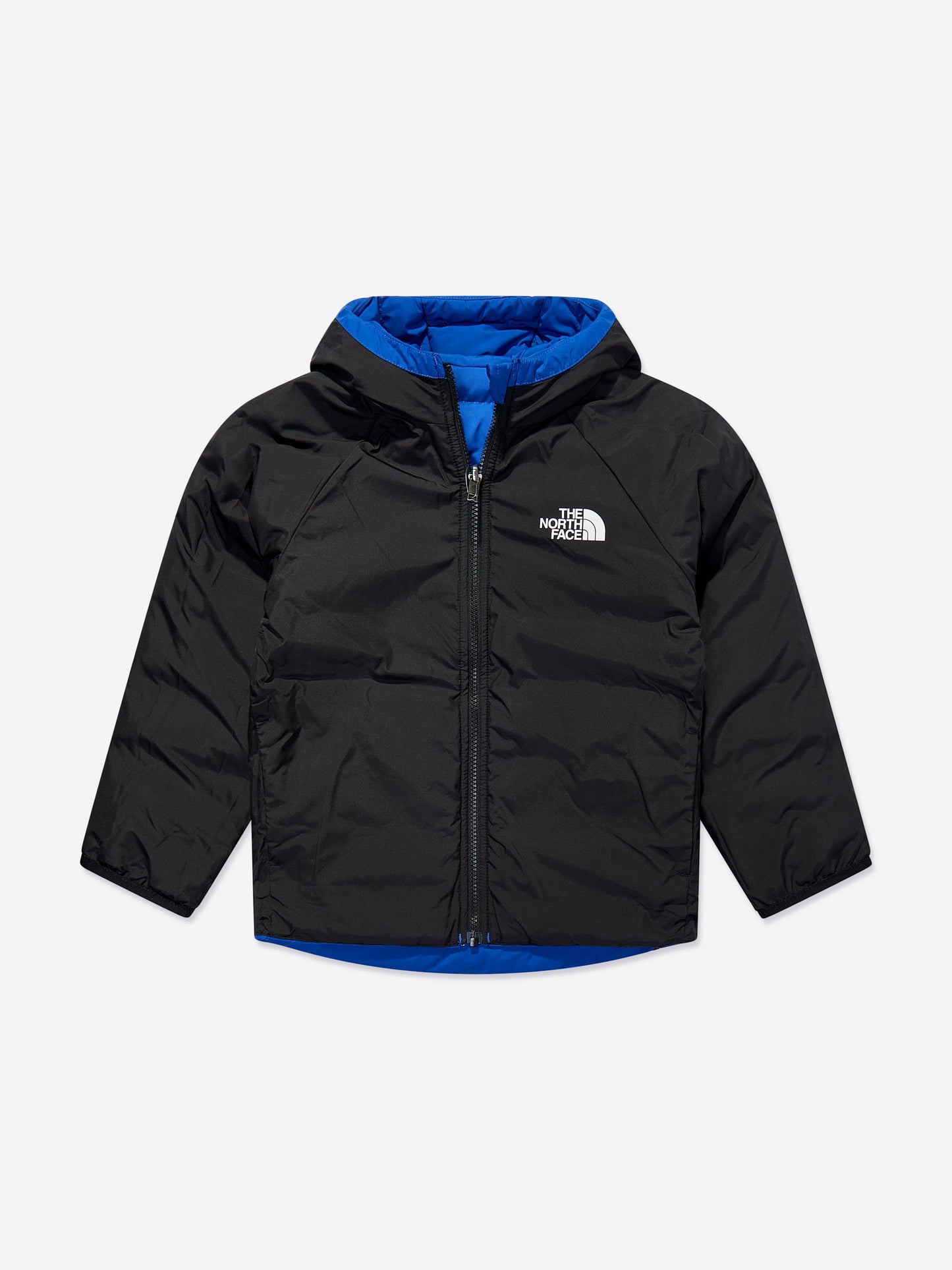 The North Face 男童双面 Perrito 连帽夹克（蓝色）