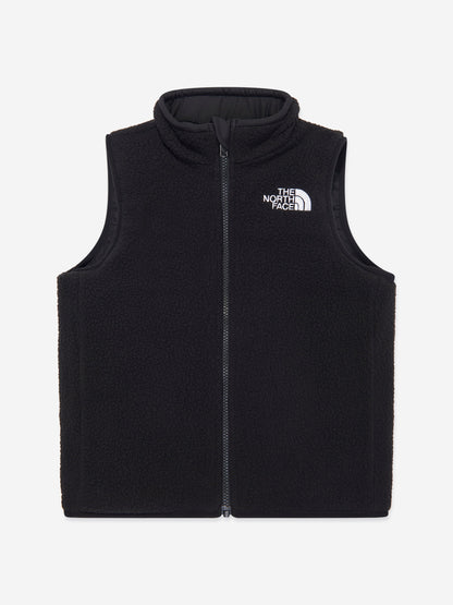 The North Face 男童双面 Shasta 马甲（黑色）