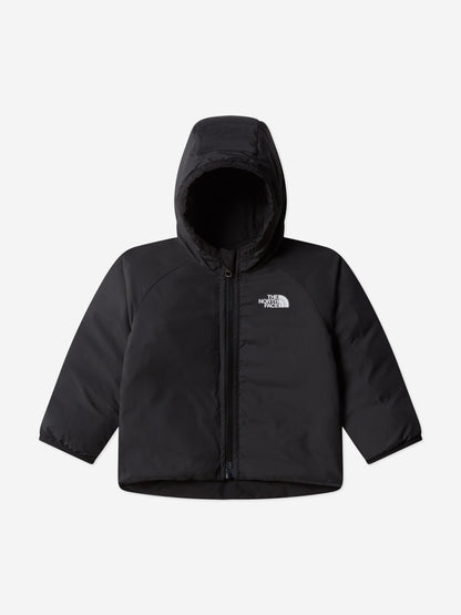 The North Face 婴儿双面 Perrito 连帽夹克（黑色）