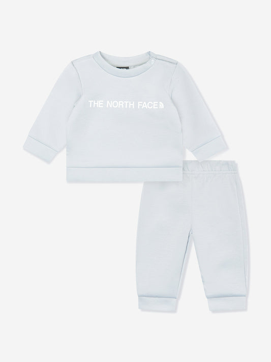 The North Face 男婴灰色徽标运动服