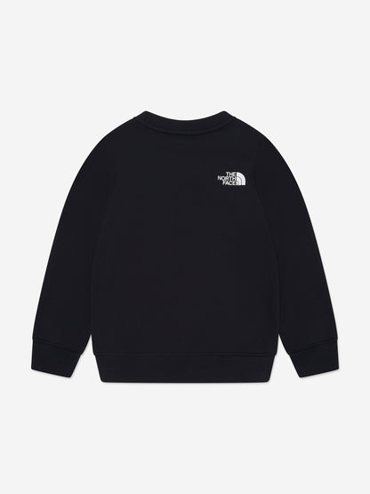 The North Face 儿童 Varsity Grahic 休闲运动衫（黑色）