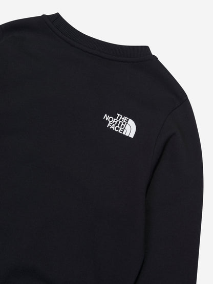 The North Face 儿童 Varsity Grahic 休闲运动衫（黑色）