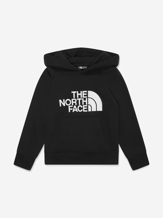 The North Face 男童 Drew Peak 黑色连帽衫