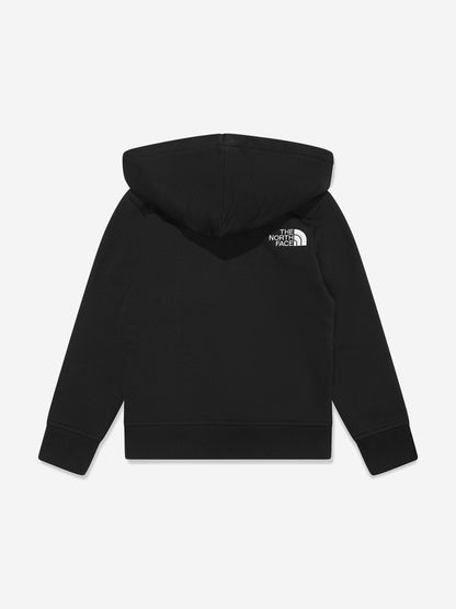 The North Face 男童 Drew Peak 黑色连帽衫