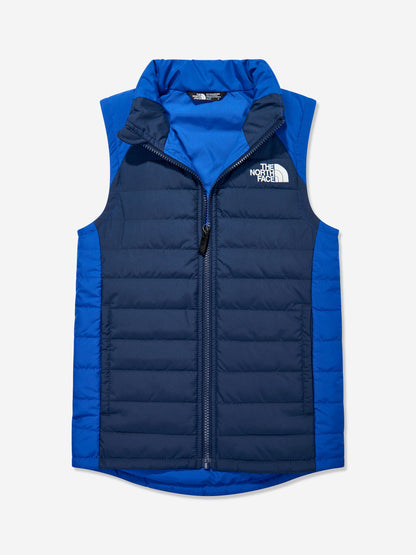 The North Face Boys Never Stop 蓝色合成背心