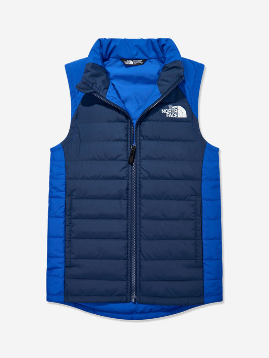 The North Face Boys Never Stop 蓝色合成背心