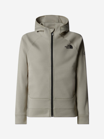 The North Face 男童 Mountain Athletics 全拉链连帽衫（米色）