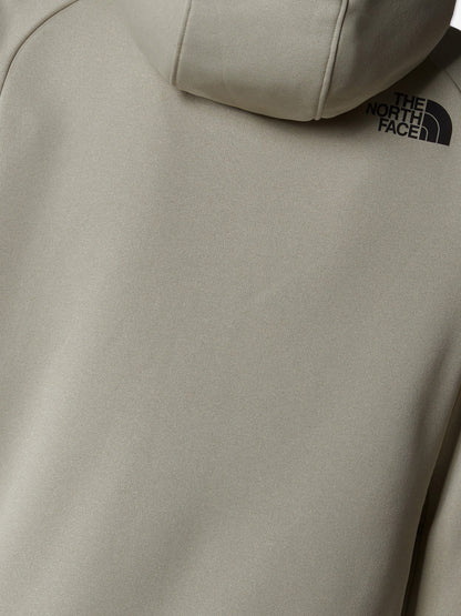 The North Face 男童 Mountain Athletics 全拉链连帽衫（米色）