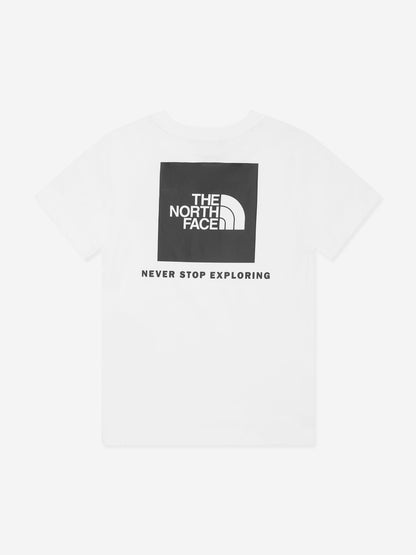 The North Face 男童 Redbox T 恤（白色）