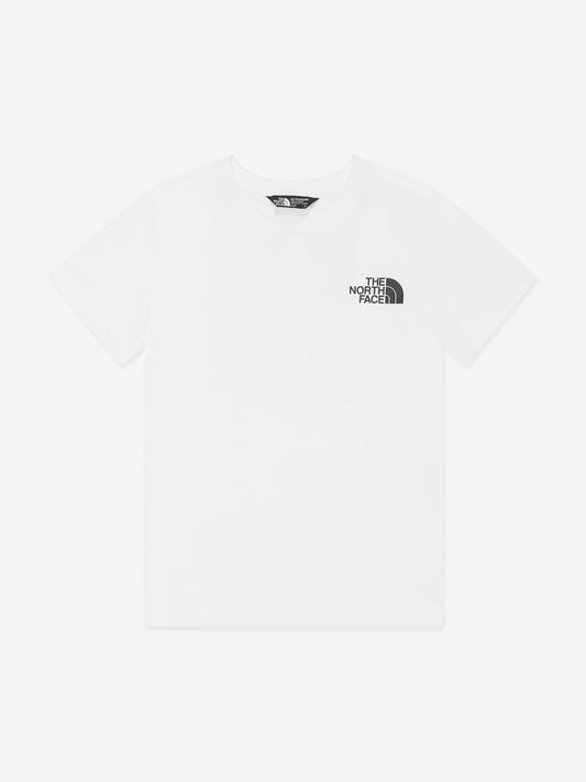 The North Face 男童 Redbox T 恤（白色）