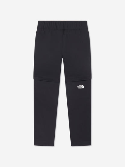 The North Face 男童 Exploration 可变式长裤（黑色）