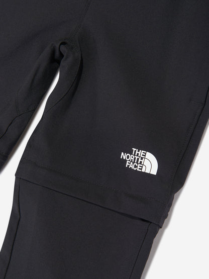 The North Face 男童 Exploration 可变式长裤（黑色）