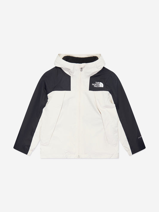 The North Face 儿童 Antora Triclimate 三合一夹克（白色）
