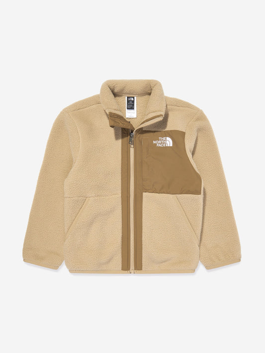 The North Face 男童 Yumiori 羊毛全拉链夹克（米色）