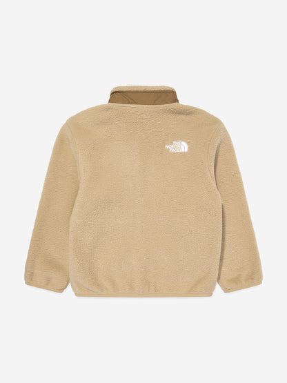 The North Face 男童 Yumiori 羊毛全拉链夹克（米色）