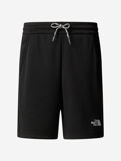 Boys Never Stop Shorts in Black