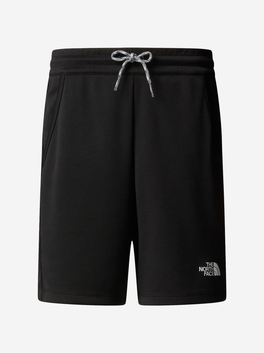 Boys Never Stop Shorts in Black