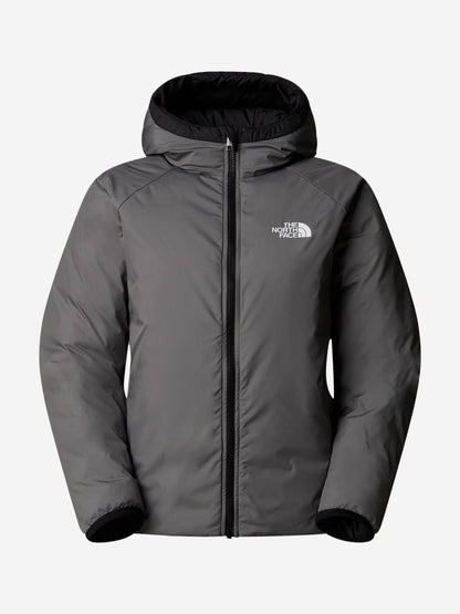 Boys Reversible Perrito Hooded Jacket in Black