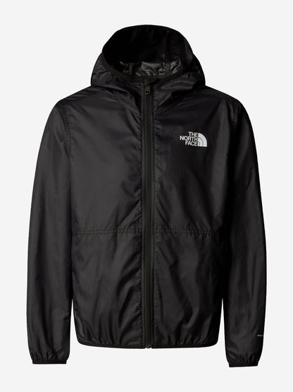 Boys Cyclone Windbreaker Jacket in Black